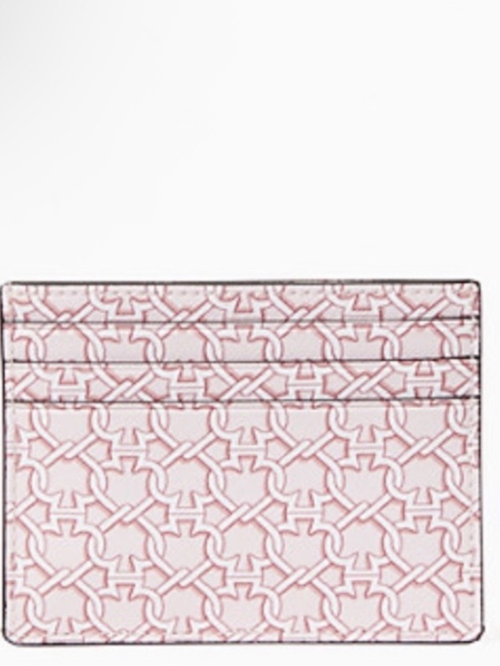 Kate Spade Pink Link Patterned Card Holder - Picture 2 of 6